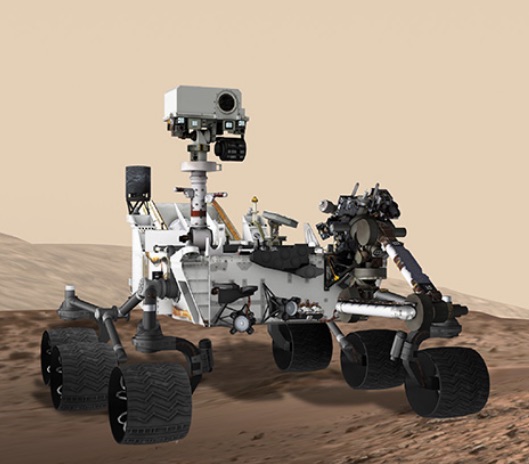 curiosity rover on mars